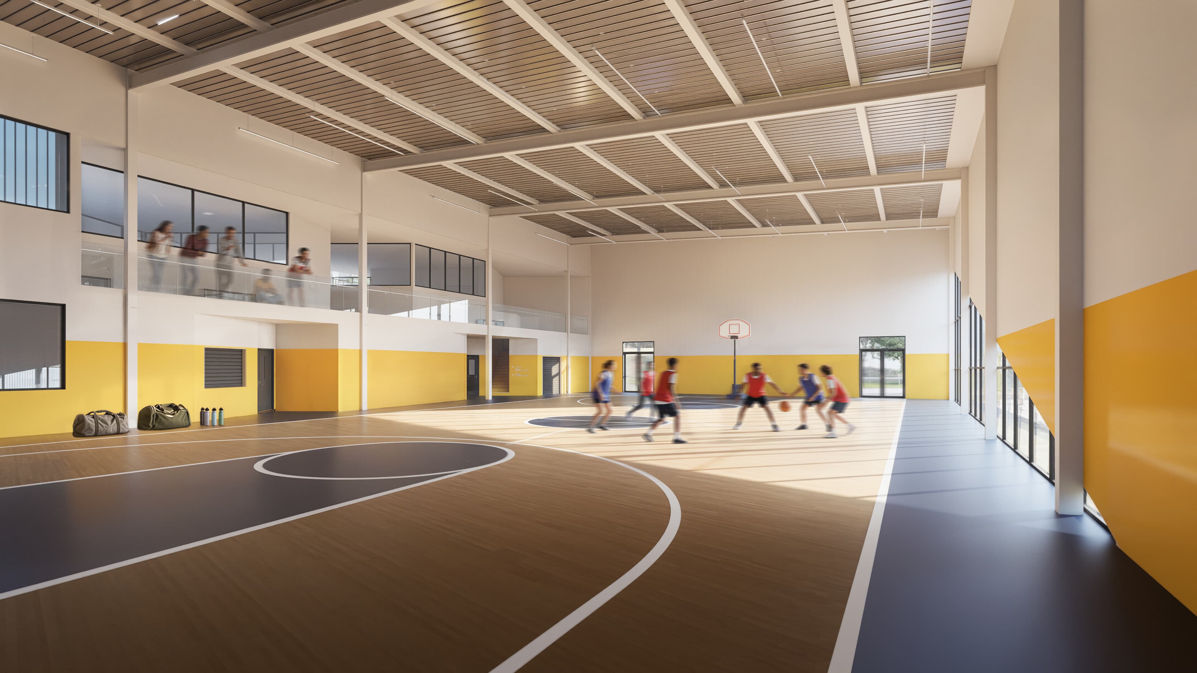 Illawarra School: Multipurpose sports hall