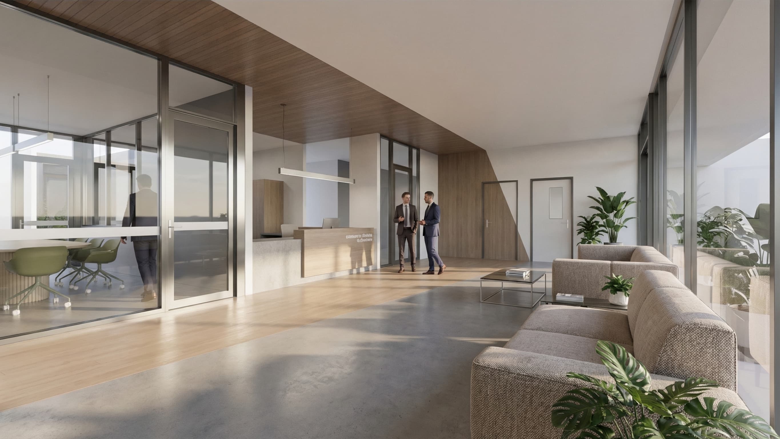 Illawarra School: Reception and waiting area