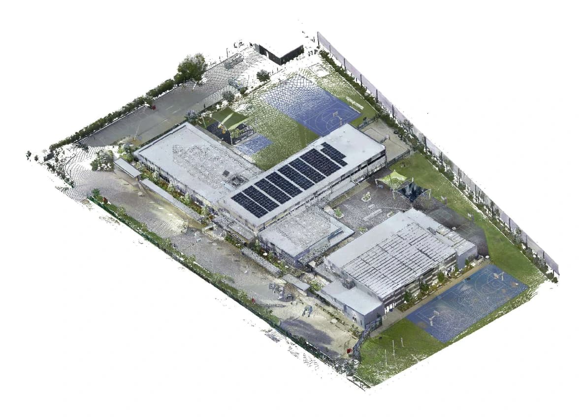 Bird’s-eye view — Point cloud