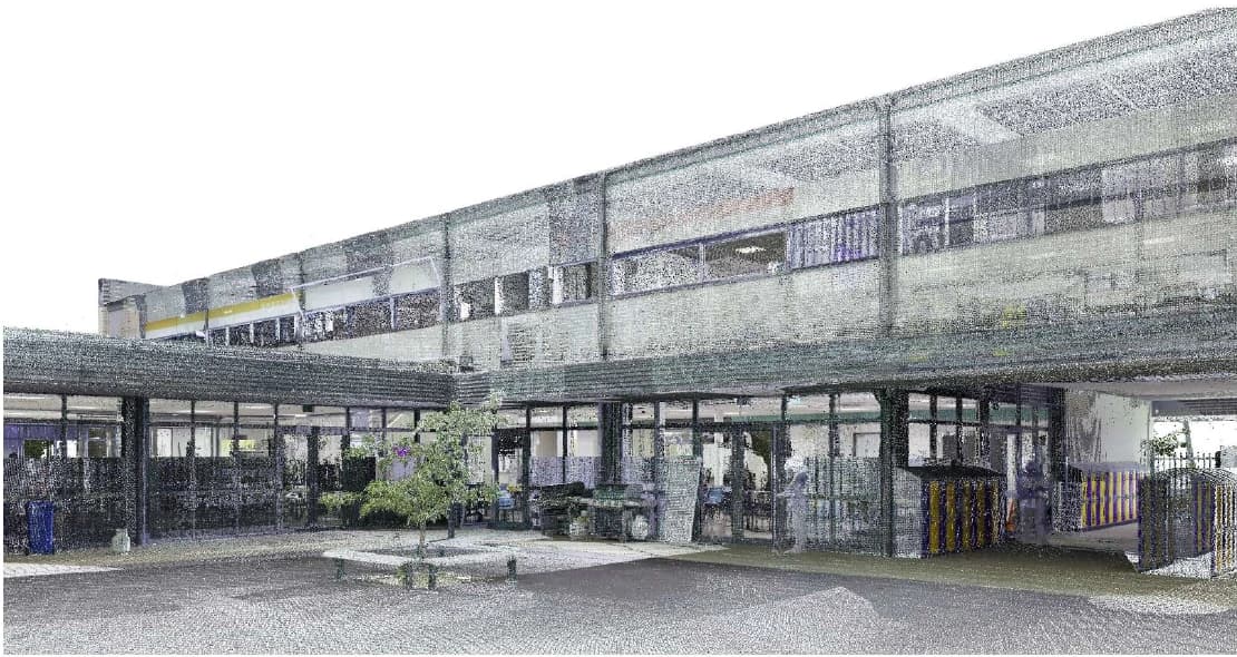 Courtyard — Point cloud